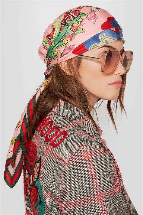 gucci head scarf|gucci scarf unisex.